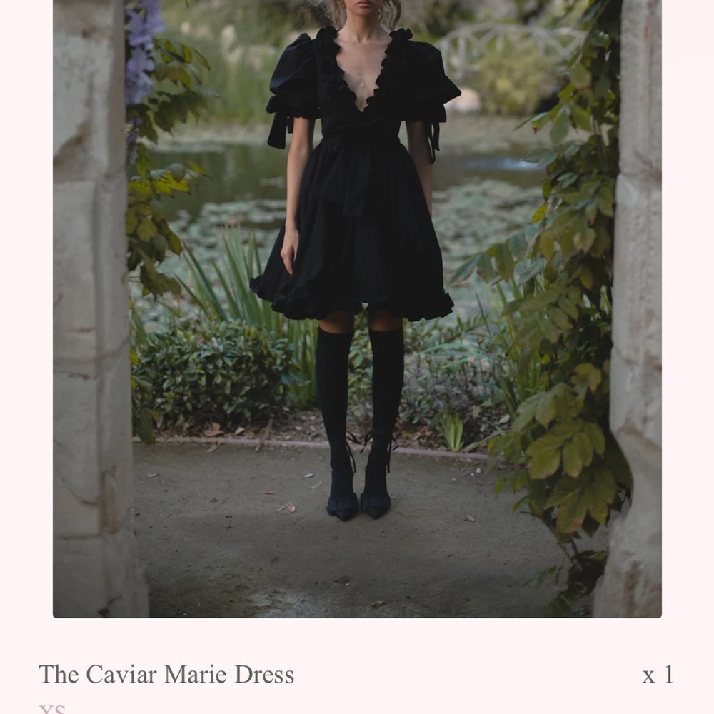 Caviar Marie selkie dress